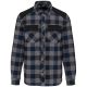 Storm Grey / Navy Checked / Black