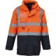 Hi Vis Orange / Navy