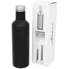 Gourde Publicitaire Isotherme Pinto avec isolation vide et Cuivre 750 ml