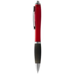 Stylo à bille Publicitaire Nash grip noir, Encre noire