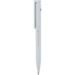 Stylo publicitaire en plastique recyclé, encre bleue