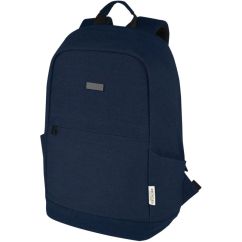 Sac à dos anti-vol pour ordinateur portable personnalisable de 18 L en toile recyclée GRS 15,6 pouces