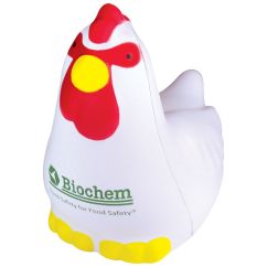 Anti-stress avec logo Poule