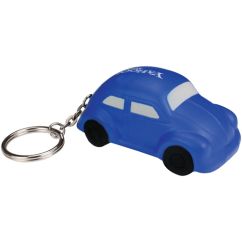 Anti-stress avec logo porte-clé voiture coccinelle