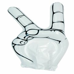 Main Géante d'Encouragement Pour Supporter