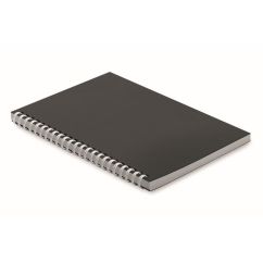 Carnet publicitaire A5 simple couverture carton recyclé et spirale