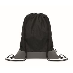 Sac à cordon en PU RPET 2 tons