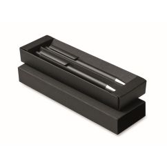 Set de 2 stylos en alu recyclé offert en étui cadeau