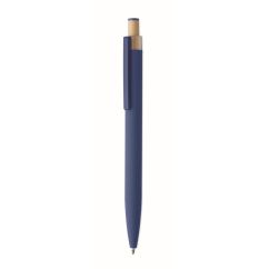 Stylo Publicitaire en aluminium recyclé bouton bambou