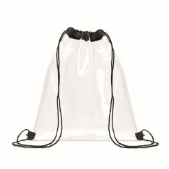 Sac à cordon Publicitaire transparent