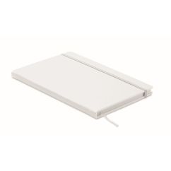Carnet publicitaire A5 avec couverture rigide en PU 200 pages lignées