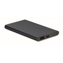 Powerbank cadeau d'affaire 4 000 mAh en aluminium