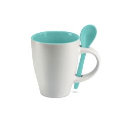 DESTOCKAGE - Mug avec cuillère 250 ml