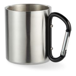 Mug acier et anse mousqueton