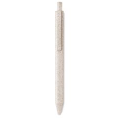 Stylo poussoir blé paille ABS