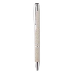 Stylo poussoir blé paille ABS