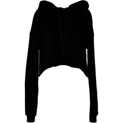 Sweat-Shirt Publicitaire Crop à Capuche Femme