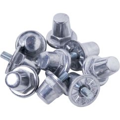 Pack de 100 crampons alu hexagonaux