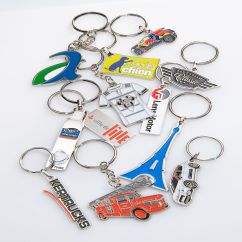 Porte-Clés Métal Émaillé fabriqué à La forme