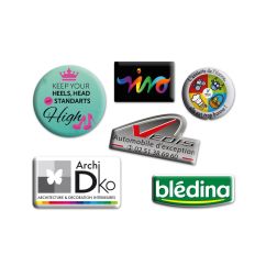 Autocollant en doming