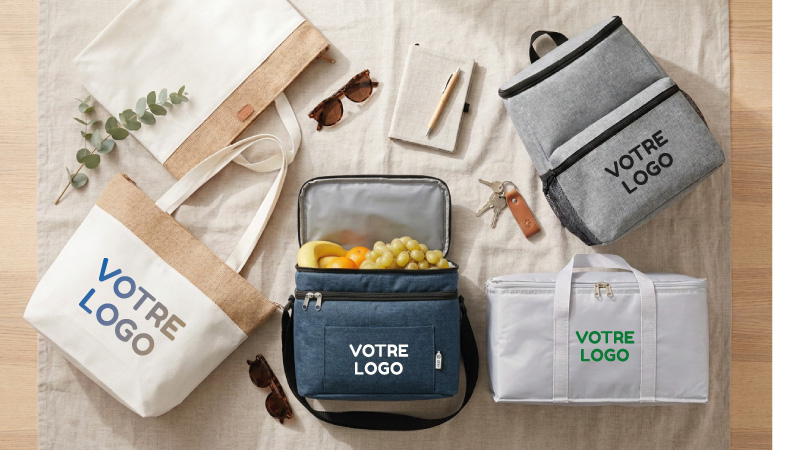 Sac isotherme personnalisé avec votre logo : choisir le modèle qui vous correspond le mieux