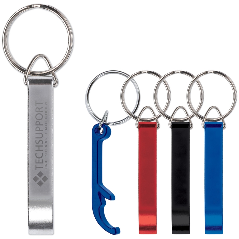 porte cl&eacute; d&eacute;capsuleur publicitaire