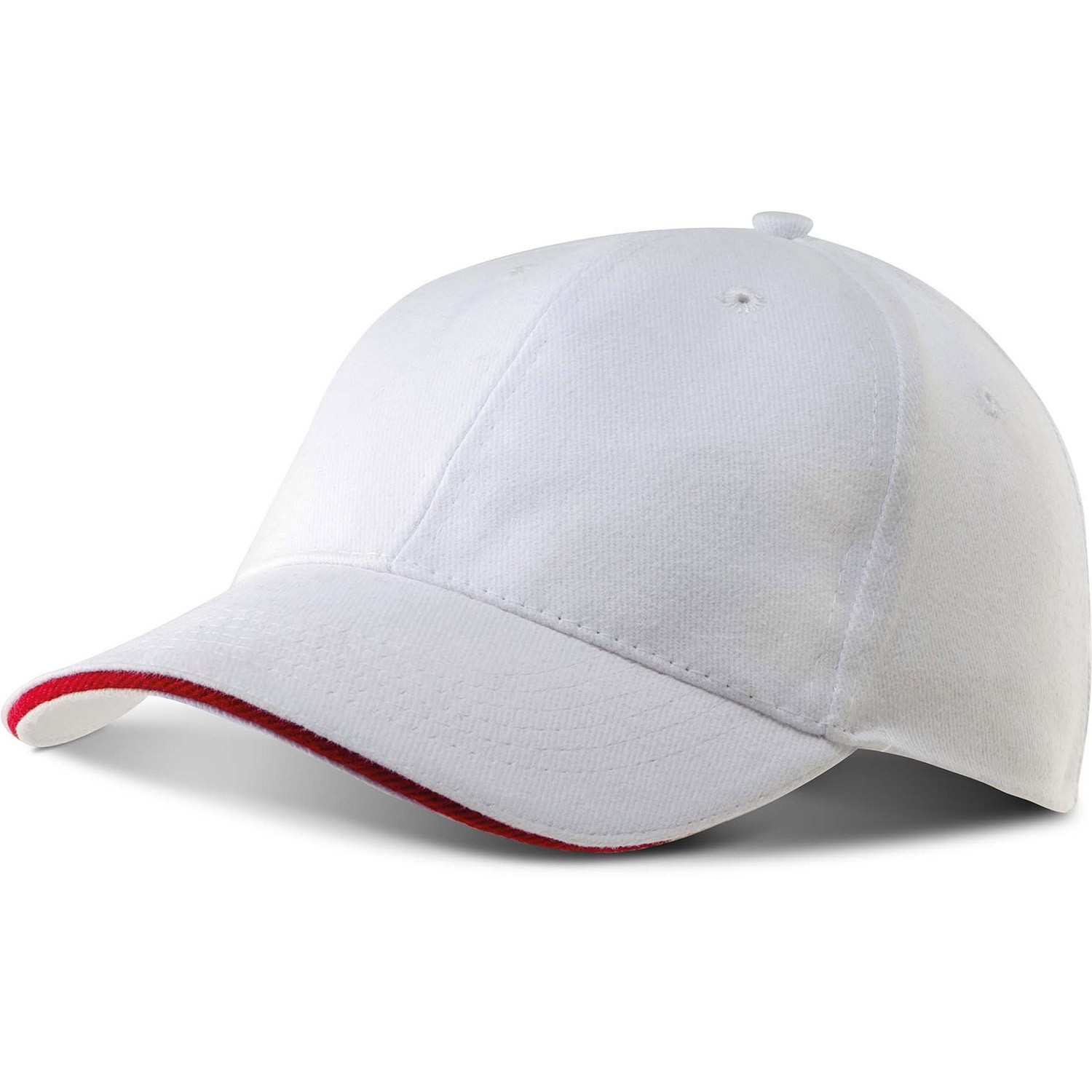 casquette floquée à 6 pan