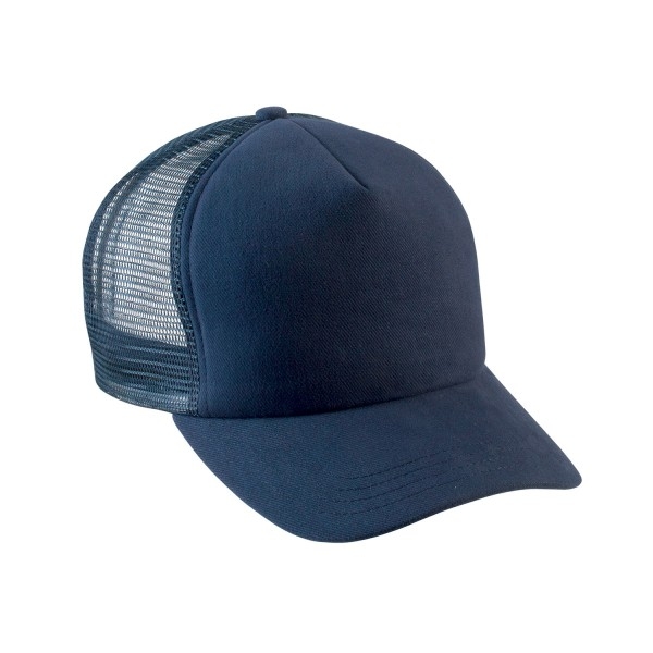casquette trucker bleue