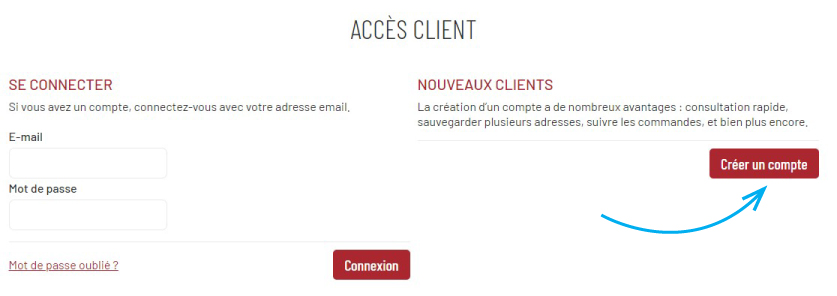Compte revendeur