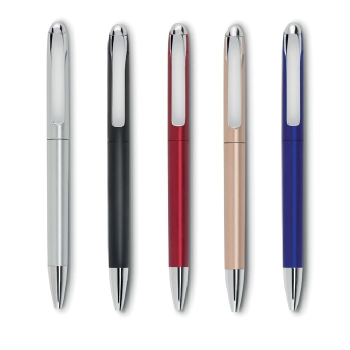 Stylo à bille twist métallisé à personnaliser Stylo à bille twist
